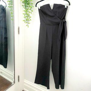 Trixxi Strapless Black Jumpsuit